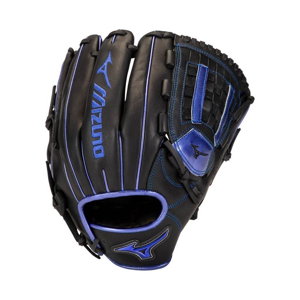 Guantes De Beisbol Mizuno MVP Prime SE Pitcher 12" Mujer Negras/Azul Real España OZKS-32596